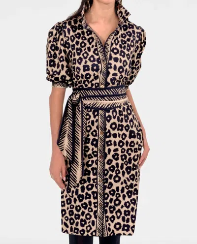 Gretchen Scott Swagger Dress In Champagne