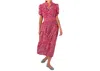 Gretchen Scott Teardrop Maxi Dress In Wild In Pink