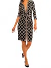 Gretchen Scott Twist & Shout Dress In Black In Black