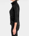 Gretchen Scott Twist & Shout Top In Black In Black
