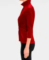 GRETCHEN SCOTT TWIST & SHOUT TOP IN CRIMSON