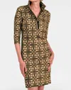 Gretchen Scott Women's Everywhere Ring Toss Dress In Champagne In Multi