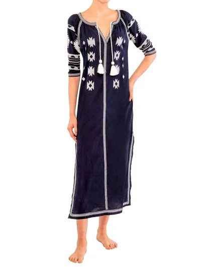 Gretchen Scott Women's Montezuma Maxi Dress In Navy In Blue
