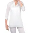 Gretchen Scott The Reef Tunic In White In White