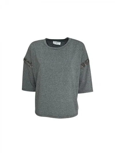 Gretha Milano T-shirt Woman  2213 In Gray