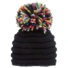 GREVI GIRLS BLUE WOOL KNITTED HAT