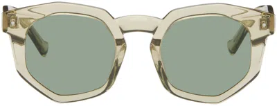 Grey Ant Yellow Composite Sunglasses In Neutral