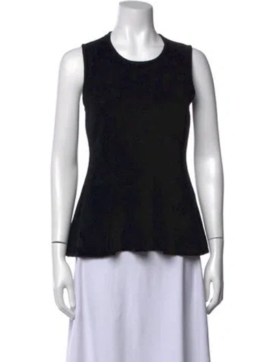Pre-owned Grey By Jason Wu Crew Neck Sleeveless Top In Black
