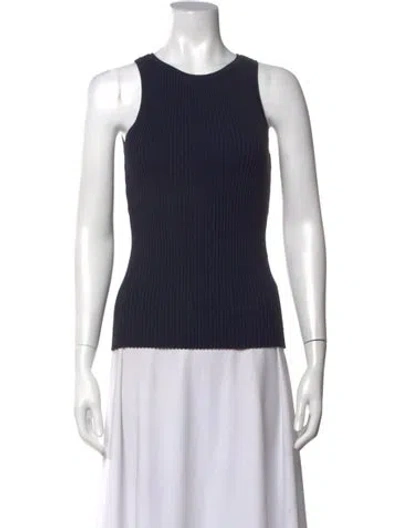 Pre-owned Grey By Jason Wu Crew Neck Sleeveless Top In Blue