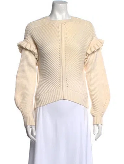Pre-owned Grey By Jason Wu Crew Neck Sweater In Neutral