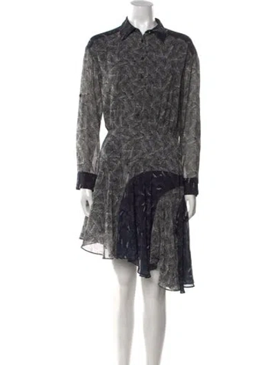 Pre-owned Grey By Jason Wu Printed Knee-length Dress In Multi