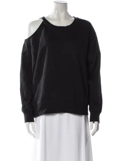 Pre-owned Grey By Jason Wu Scoop Neck Sweater In Black