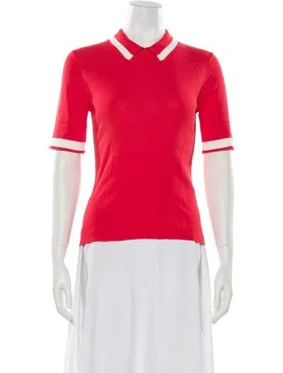 Pre-owned Grey By Jason Wu Short Sleeve Polo In Orange