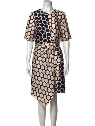 Pre-owned Grey By Jason Wu Silk Knee-length Dress In Neutrals