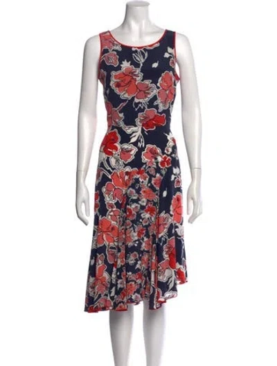 Pre-owned Grey By Jason Wu Silk Midi Length Dress In Blue