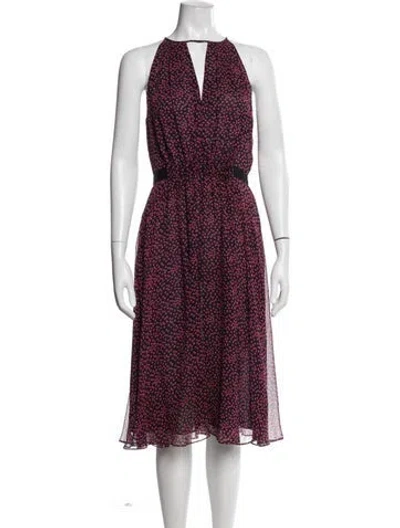 Pre-owned Grey By Jason Wu Silk Midi Length Dress In Blue