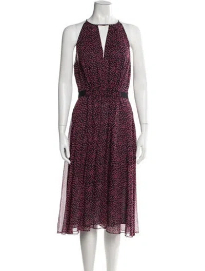 Pre-owned Grey By Jason Wu Silk Midi Length Dress In Multi