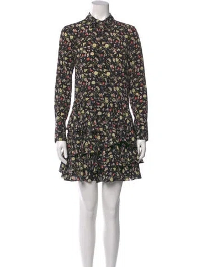 Pre-owned Grey By Jason Wu Silk Mini Dress In Black