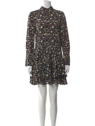 Pre-owned Grey By Jason Wu Silk Mini Dress In Black