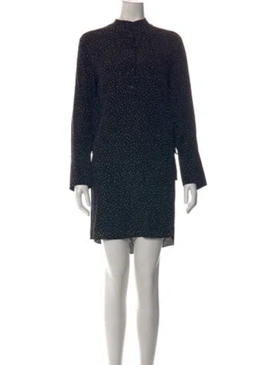 Pre-owned Grey By Jason Wu Silk Mini Dress In Blue