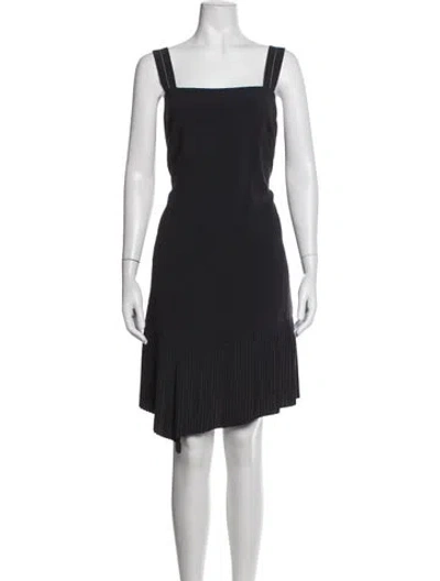 Pre-owned Grey By Jason Wu Square Neckline Mini Dress W/ Tags In Blue