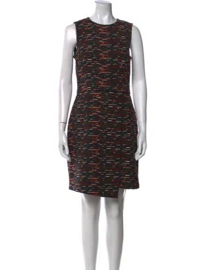 Pre-owned Grey By Jason Wu Striped Mini Dress In Multi