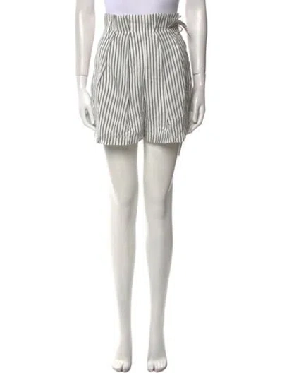 Pre-owned Grey By Jason Wu Striped Mini Shorts In Multi