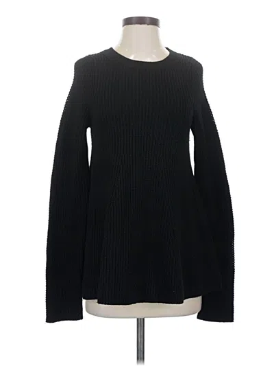 Pre-owned Grey By Jason Wu Wool Pullover Sweater In Black