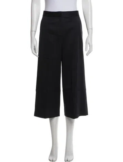 Pre-owned Grey By Jason Wu Wool Wide Leg Pants In Blue