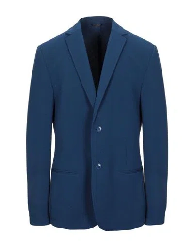 Grey Daniele Alessandrini Blazer In Blue