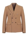 Grey Daniele Alessandrini Man Blazer Camel Size 38 Polyester, Viscose, Elastane In Beige