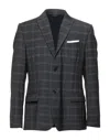 Grey Daniele Alessandrini Suit Jackets In Grey