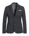 Grey Daniele Alessandrini Man Blazer Grey Size 38 Polyester, Viscose, Elastane