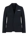Grey Daniele Alessandrini Suit Jackets In Blue