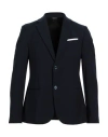 Grey Daniele Alessandrini Man Blazer Midnight Blue Size 44 Polyester, Viscose, Elastane