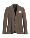 Grey Daniele Alessandrini Man Blazer Military Green Size 40 Viscose, Polyester