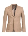 Grey Daniele Alessandrini Man Blazer Sand Size 44 Linen In Beige