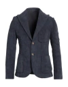 Grey Daniele Alessandrini Man Blazer Slate Blue Size 36 Polyester, Polyamide, Elastane