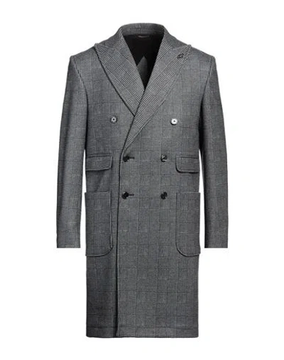 Grey Daniele Alessandrini Man Coat Grey Size 38 Polyester