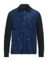 Grey Daniele Alessandrini Man Jacket Blue Size 42 Polyester In Blue