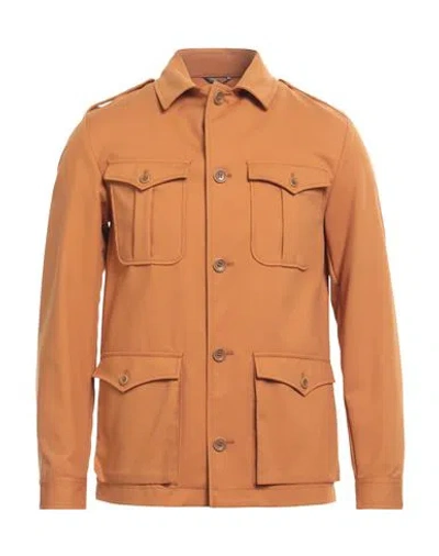 Grey Daniele Alessandrini Man Jacket Marigold Size 38 Cotton, Polyamide, Elastane In Yellow