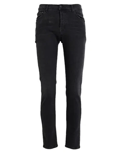 Grey Daniele Alessandrini Man Jeans Black Size 29 Cotton, Elastane In Blue