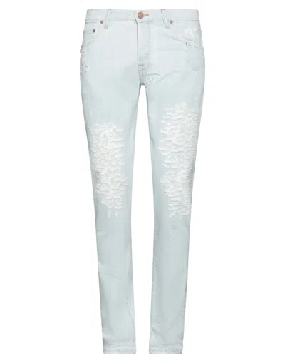 Grey Daniele Alessandrini Jeans In Blue