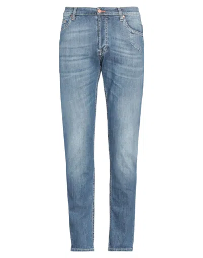 Grey Daniele Alessandrini Jeans In Blue