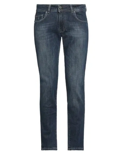 Grey Daniele Alessandrini Man Jeans Blue Size 30 Cotton, Elastane