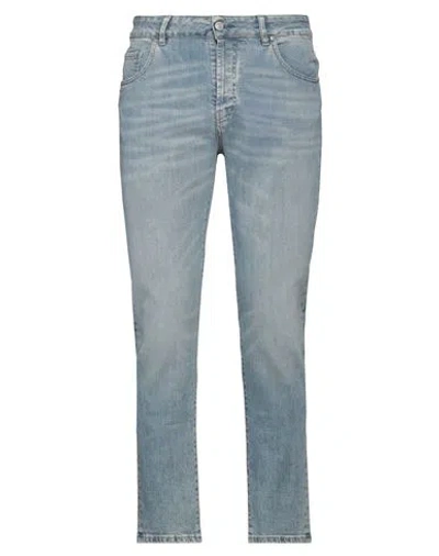 Grey Daniele Alessandrini Man Jeans Blue Size 32 Cotton, Elastane