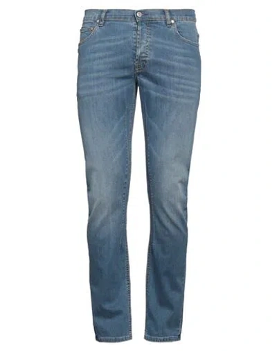 Grey Daniele Alessandrini Man Jeans Blue Size 32 Cotton, Elastane