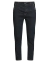 Grey Daniele Alessandrini Man Jeans Blue Size 32 Cotton, Elastane In Black