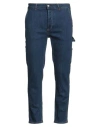 Grey Daniele Alessandrini Man Jeans Blue Size 34 Cotton, Elastane