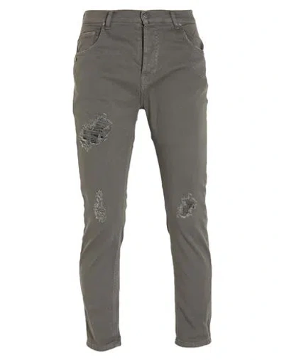 Grey Daniele Alessandrini Man Jeans Grey Size 32 Cotton, Elastane In Gray